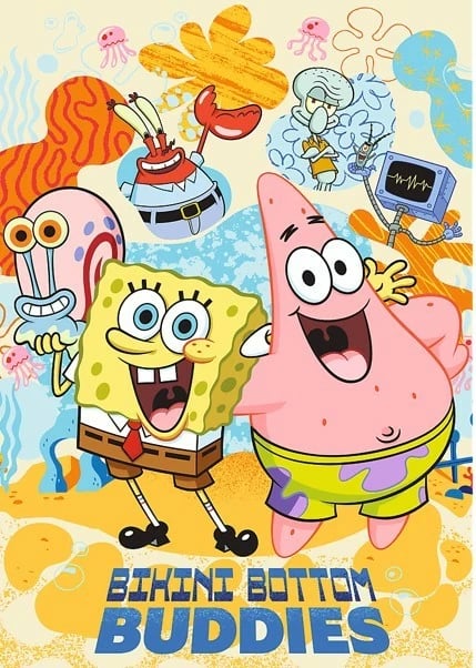 Puzzle 1000 pjesësh Trefl SpongeBob SquarePants, 68.3x48cm Puzzle 1000 pjesësh Trefl SpongeBob SquarePants, 68.3x48cm