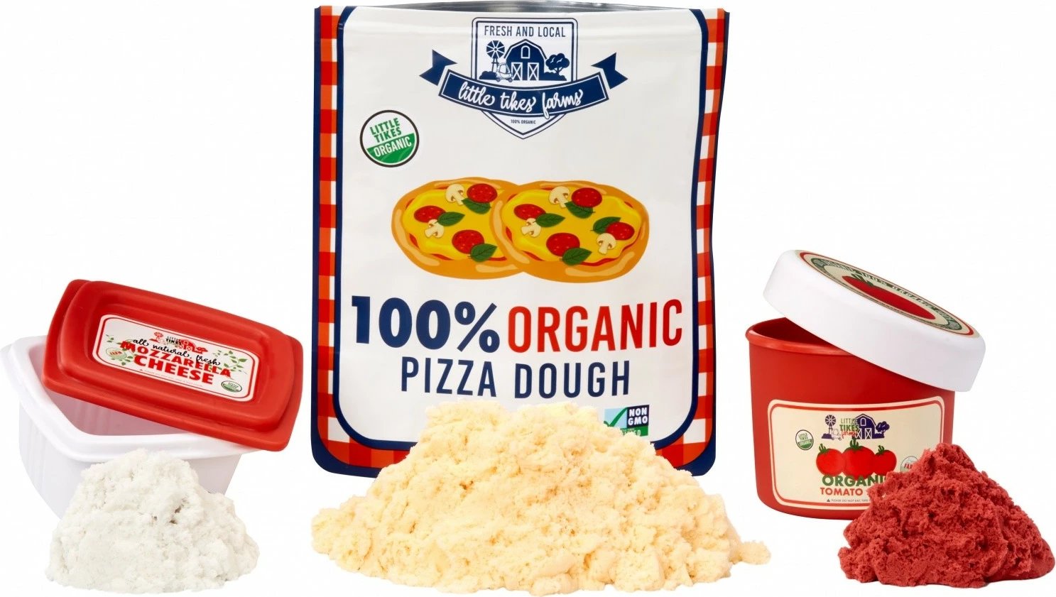 Set lodrash për picë Little Tikes Creative Chefs Pizza Kit, shumëngjyrësh