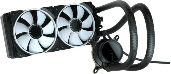 Ftohës uji all-in-one Fractal Design Celsius+ S24 Prisma, ARGB, 2x120mm, i zi