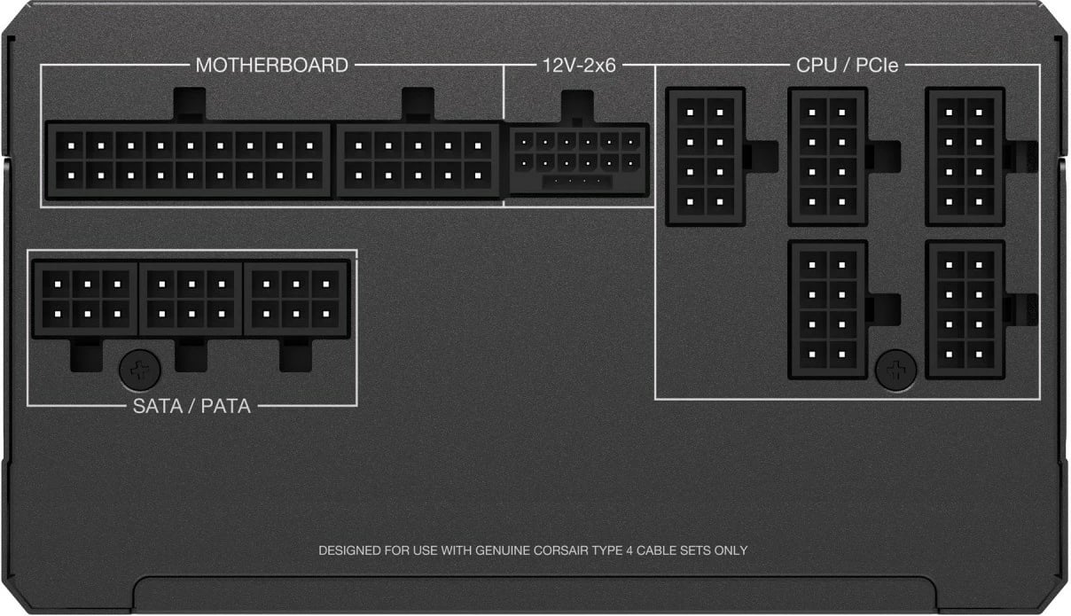 Furnizues energjie Corsair RM850x, 850W, Modular, 80 PLUS Gold, i zi
