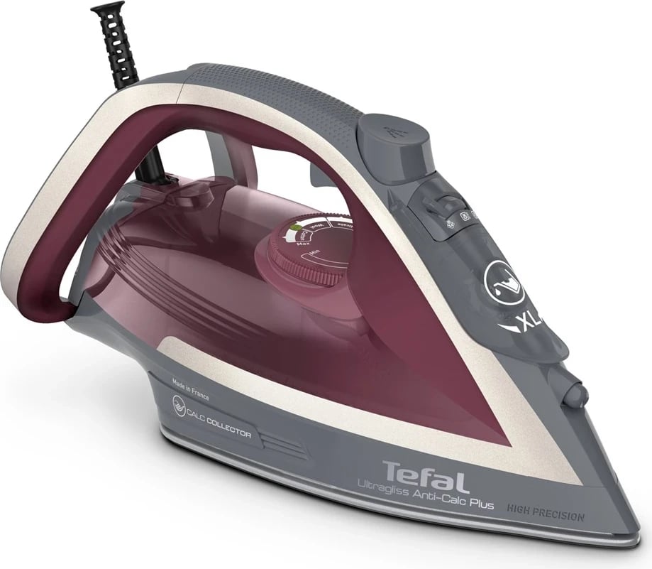 Hekur për hekurosje Tefal FV6840E0, 2800 W, i vjollcë / argjend  Hekur për hekurosje Tefal FV6840E0, 2800 W, i vjollcë / argjend