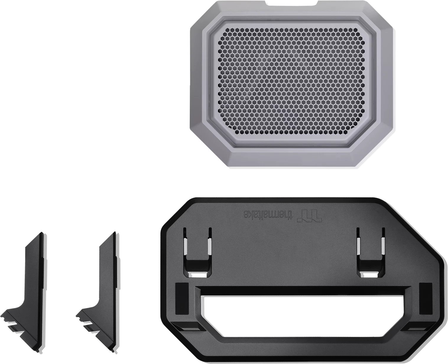 Set mbajtës për kasë Thermaltake The Tower 300, filtër anti-pluhur, ngjyrë e zezë/gur