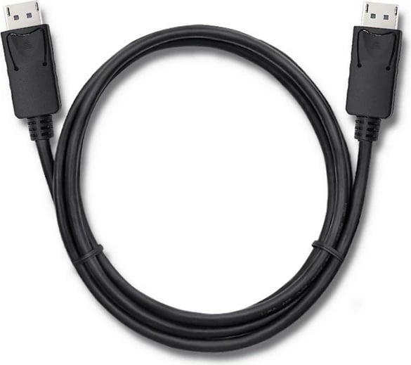 Kabllo DisplayPort Qoltec 50372, 1.5m, v1.2, e zezë