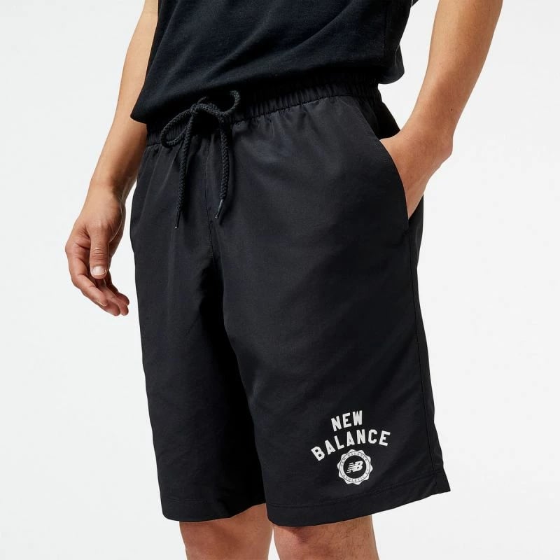 Shorce sportive për meshkuj New Balance, të zeza