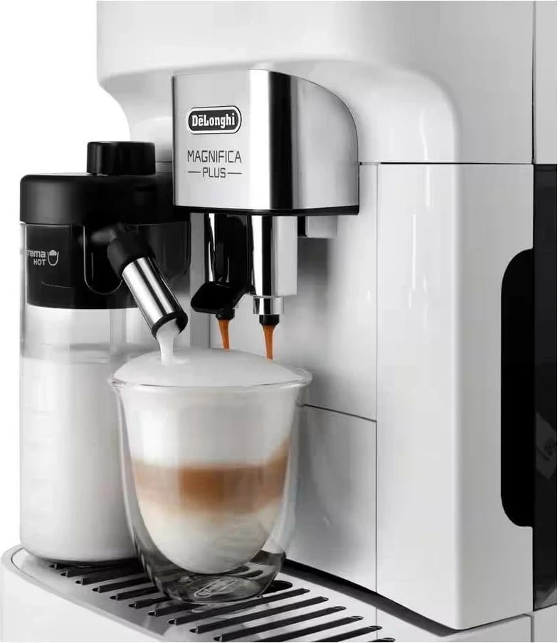 Aparat kafeje DeLonghi Magnifica Plus ECAM 320.60, i bardhë