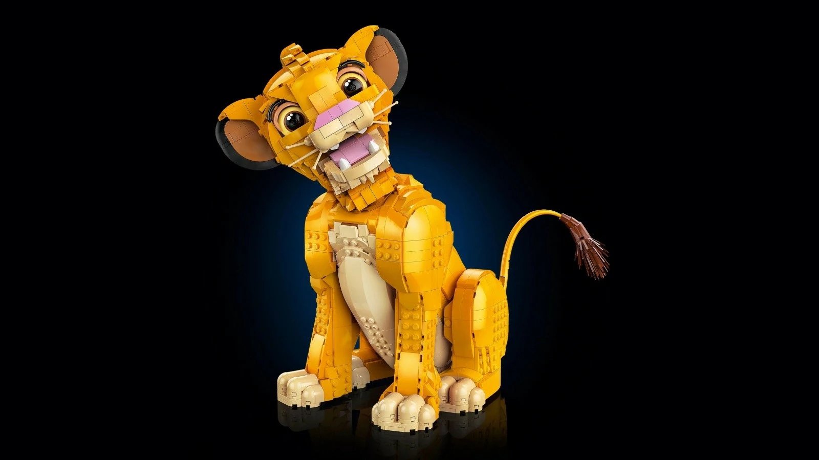 Set ndërtimi LEGO Disney Lion King Young Simba 43247, 1445 pjesë, ekstra i madh