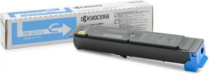 Toner, Kyocera TK-5215C (1T02R6CNL0), rendiment deri 23,700 faqe, origjinal, cian