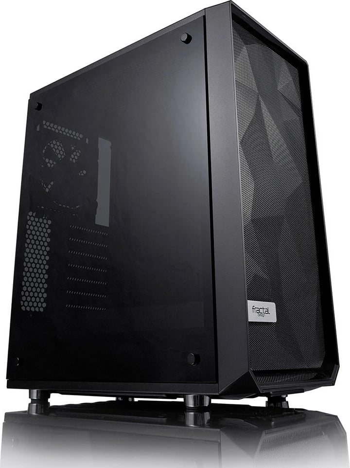 Kasë Fractal Design Meshify C, Midi Tower, ATX, ITX, micro ATX, E zezë