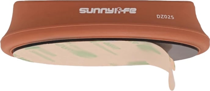 Bazë silikoni ngjitëse për DJI Osmo 360, Sunnylife OS-DZ025, montim në makinë, karikim vertikal, portokalli