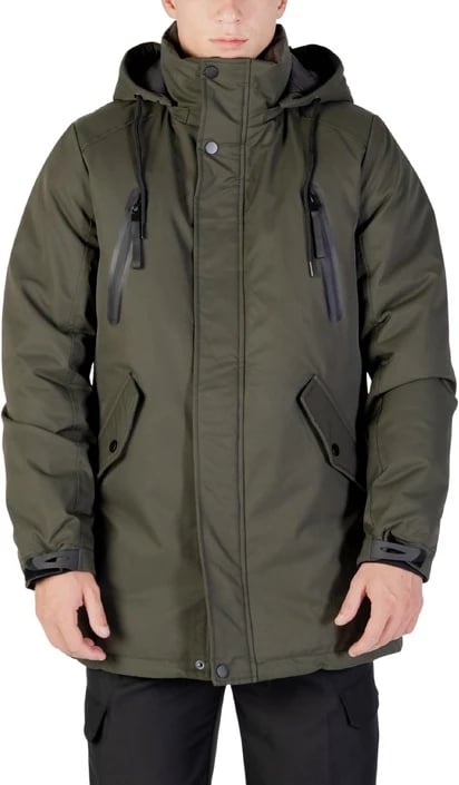 jakne Hydra Clothing për meshkuj, e gjelbër