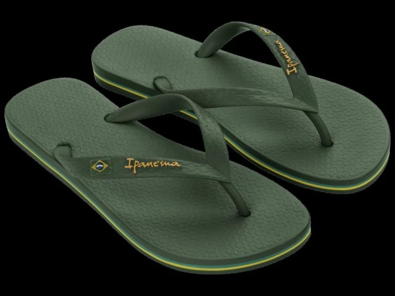 Flip-flops për meshkuj Ipanema, të gjelbra