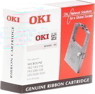 Ribon printeri OKI 09002303, rendiment deri 3,000,000 karaktere, i zi