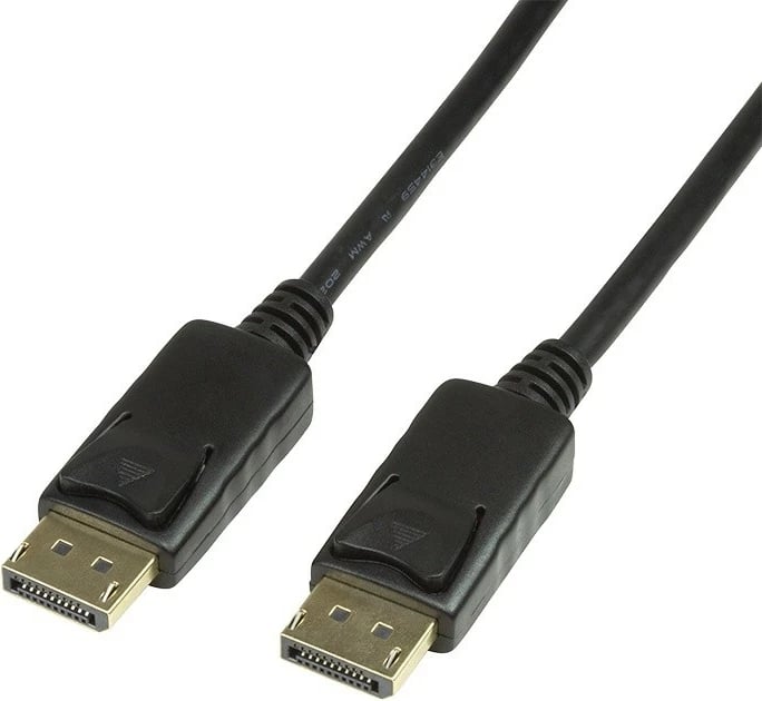 Kabllo DisplayPort LogiLink CV0076, 7.5m, e zezë