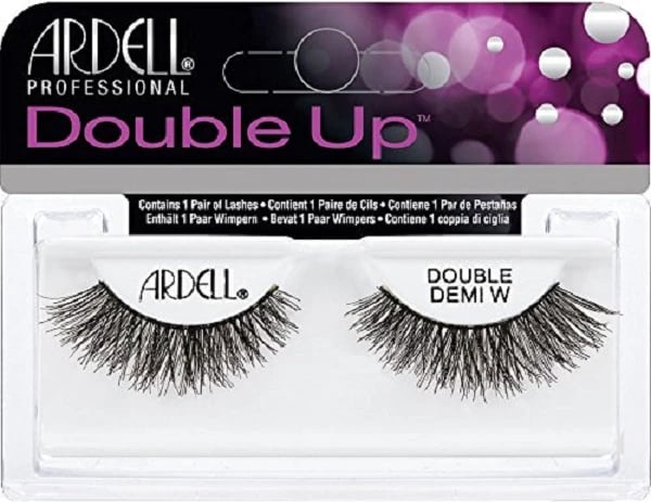 Qerpikë të rremë Ardell Double Up Double Demi W 1 për femra, e zezë, 1 copë