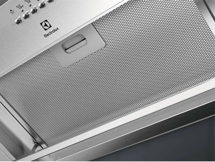 Aspirator i integrueshëm Electrolux LFG716X 53 cm, 580 m³/h (700 m³/h intensive), 3 shpejtësi, LED, Hob2Hood, Inox