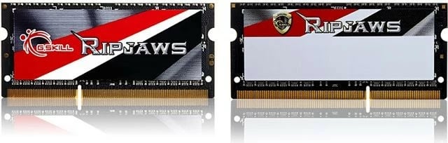 RAM Memorje G.SKILL Ripjaws SODIMM DDR3, 8GB (2x4GB), 1600MHz, CL9, 1.35V, për laptop