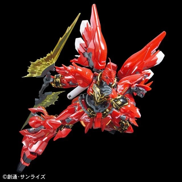 Model Sinanju Bandai RG 1/144, e kuqe