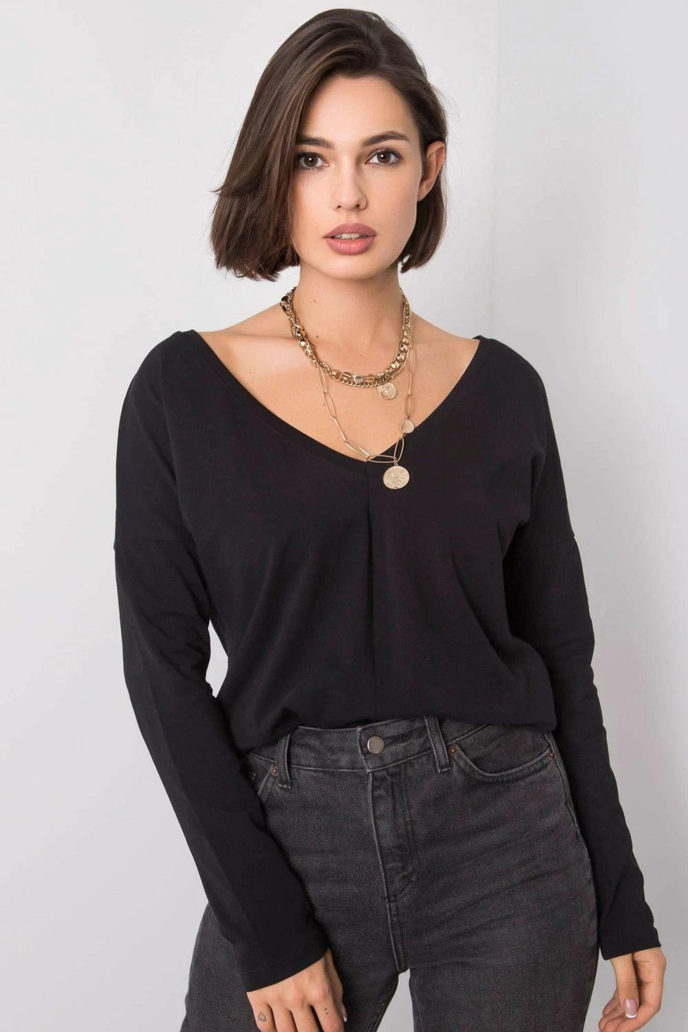 Bluzë për femra BFG 162851, e zezë