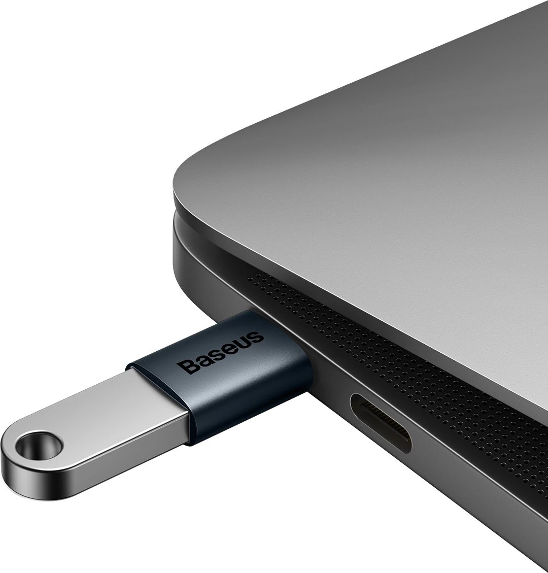 Adapter USB Type-C në USB-A 3.2 Gen 1 Baseus Ingenuity Series, Blu