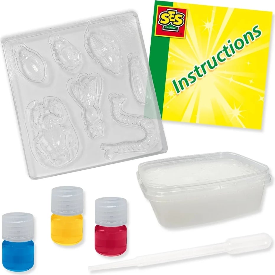 Set kreativ SES Scary Soaps për fëmijë, shumëngjyrësh