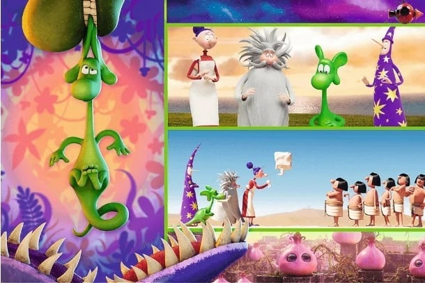 Puzzle Trefl Smok Diplodok 24 pjesë MAXI për fëmijë, 60x40 cm Puzzle Trefl Smok Diplodok 24 pjesë MAXI për fëmijë, 60x40 cm