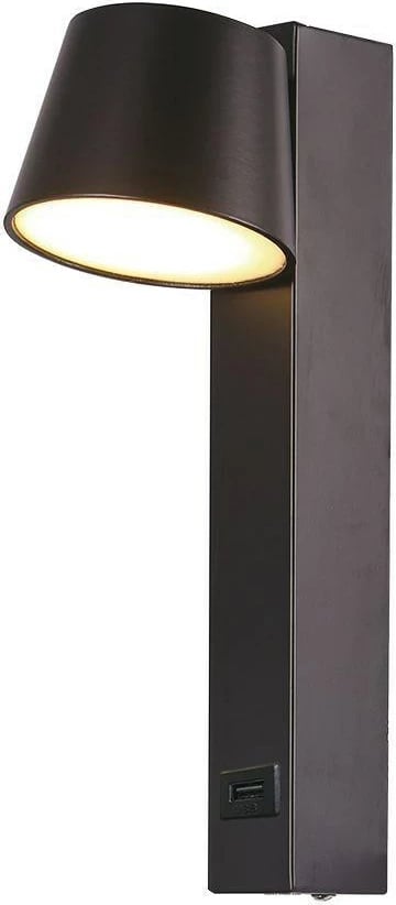 Kinkiet LED V-TAC 8W me USB, 3000K, 900lm