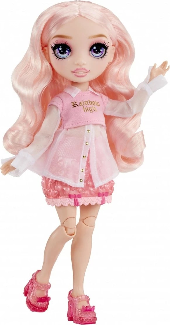 Set lodrash Rainbow High Creative Crystals, Bella, me aksesorë personalizueshëm, për vajza