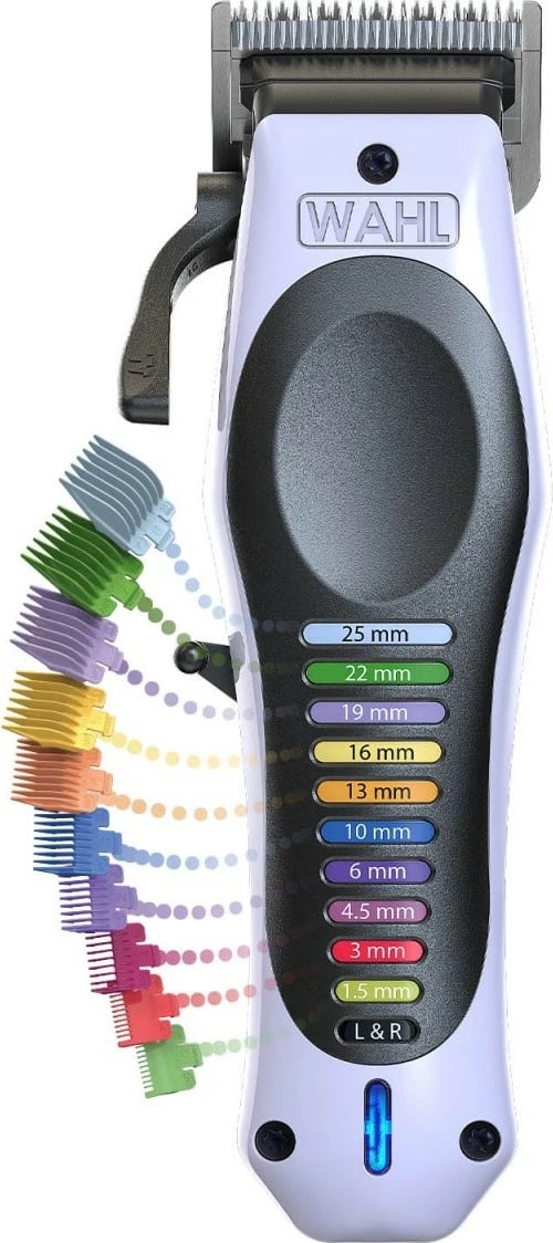 Makinë rroje flokësh Wahl COLOR PRO LITHIUM 3028048, e zezë/vjollcë