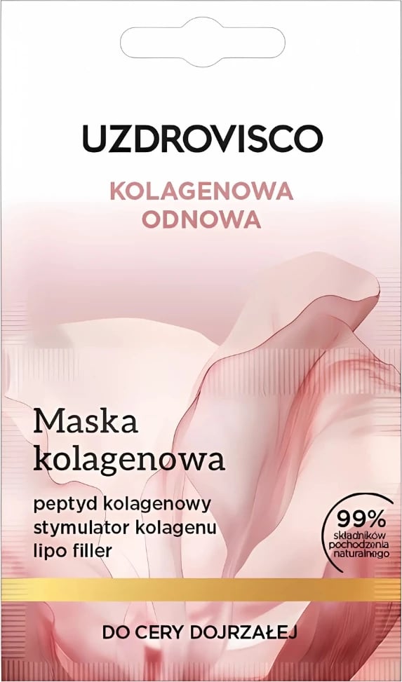 Maskë për fytyrë për femra UZDROVISCO Collagen Renewal Collagen Mask 10ml