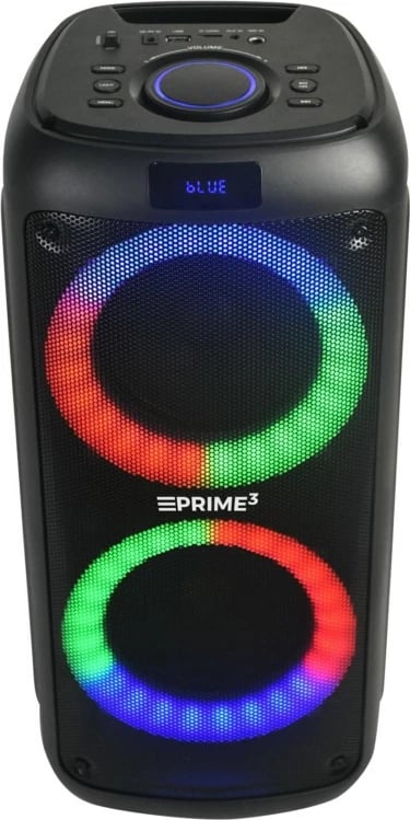 Altoparlant Bluetooth PRIME3 APS51 me karaoke, 3000W, LED, i zi