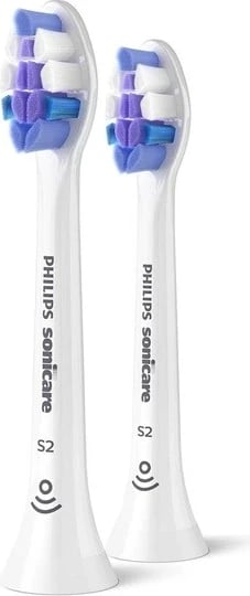 Koka zëvendësuese për furçë dhëmbësh Philips HX6052/87, Sensitive, 2 copë, Bardhë