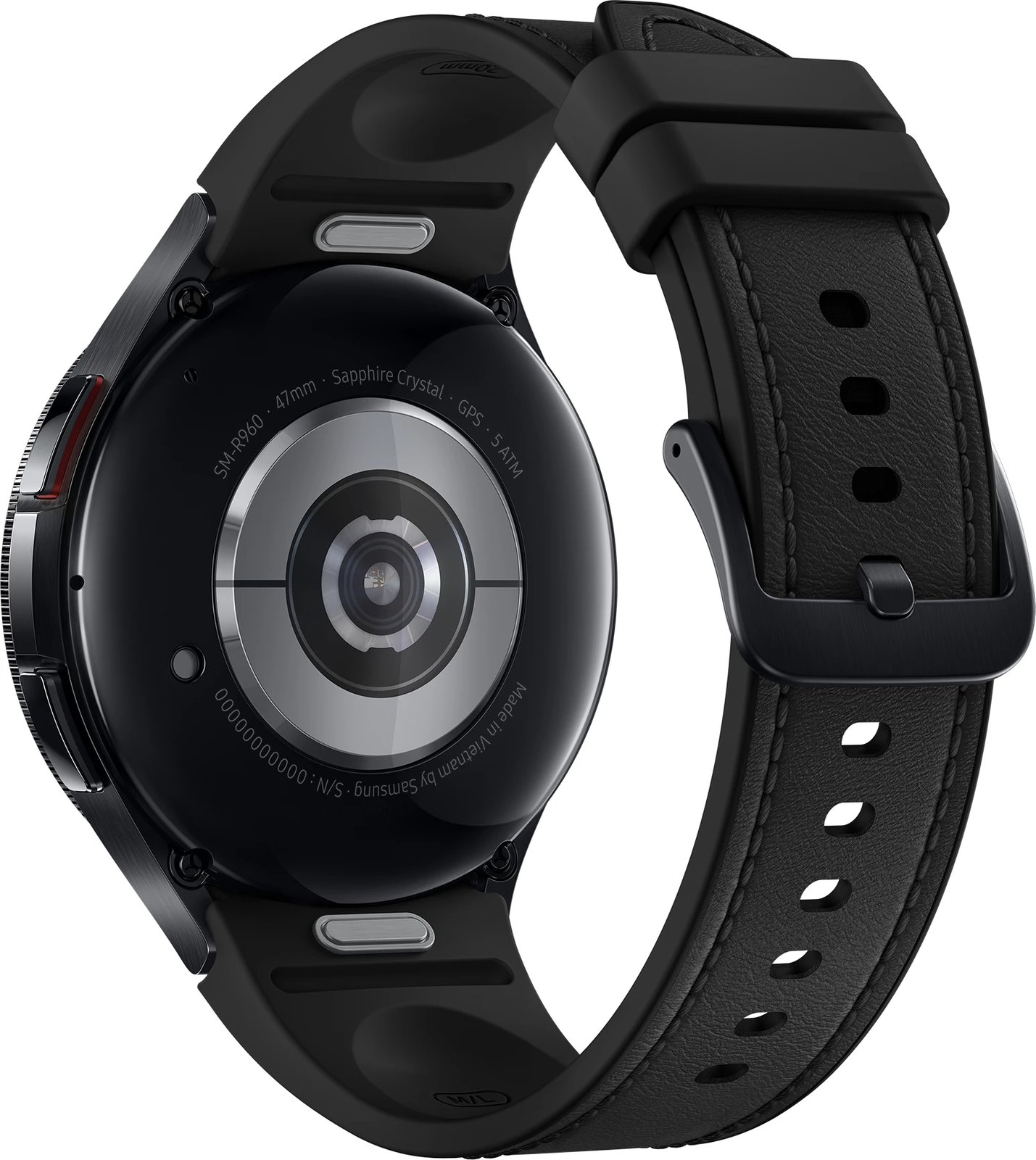 Smartwatch Samsung Galaxy 6 Classic, 47mm, e zezë