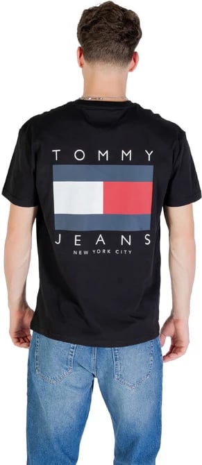 Maicë Tommy Hilfiger Jeans për meshkuj, e zezë