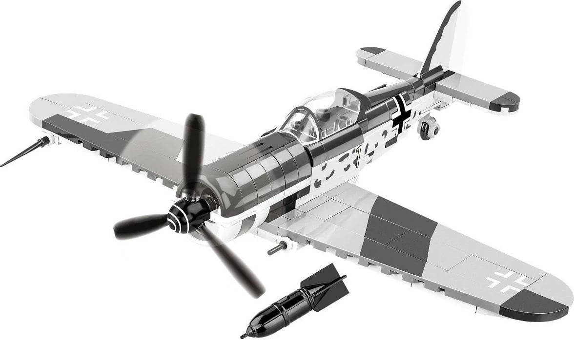 Set ndërtimi Cobi Focke-Wulf Fw 190 F-8, 170 pjesë, 1:48, plastikë