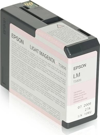 Toner Epson Singlepack Light Magenta T580600, 80 ml