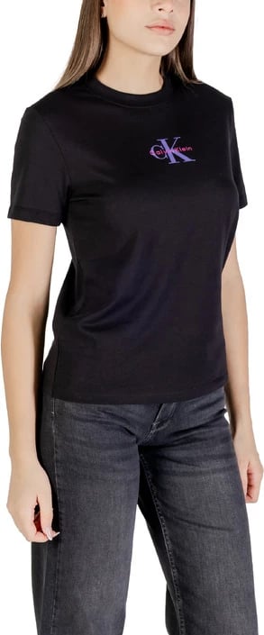 Maicë Calvin Klein Jeans femra e zezë