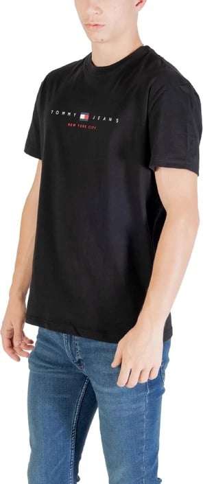 Maicë Tommy Hilfiger Jeans për meshkuj, e zezë