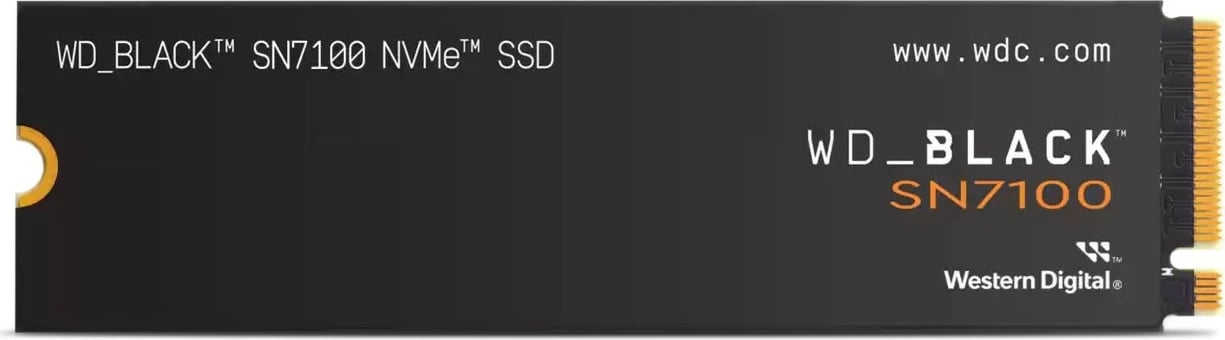 SSD NVMe Western Digital WD Black SN7100 500GB M.2 2280, e zezë