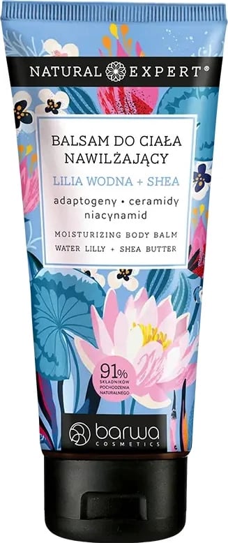 Balsam për trup për femra Barwa Natural Expert Water Lily + Shea, 200ml