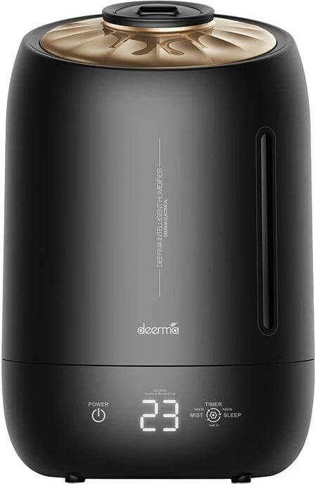 Lagështues ajri ultrasonik Deerma F600, 5L, me aromaterapi, i zi