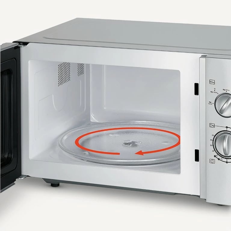 Mikrovalë Severin 7772000, solo, 28L, 900W, argjendtë