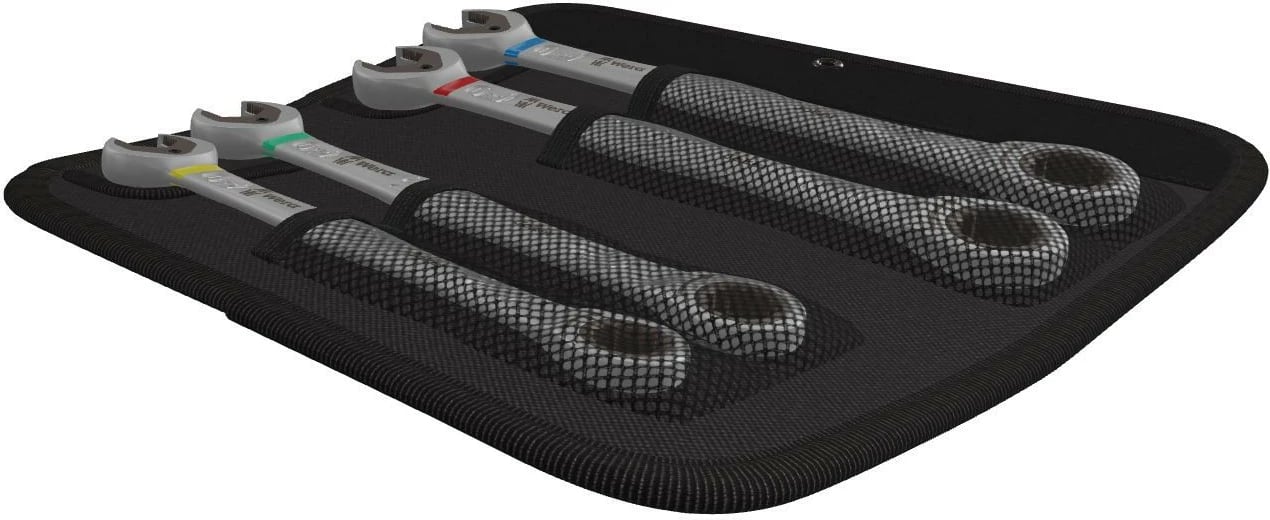 Set çelësa racetash Wera Joker 4 copë, 10/13/17/19 mm, çelik inox, mat