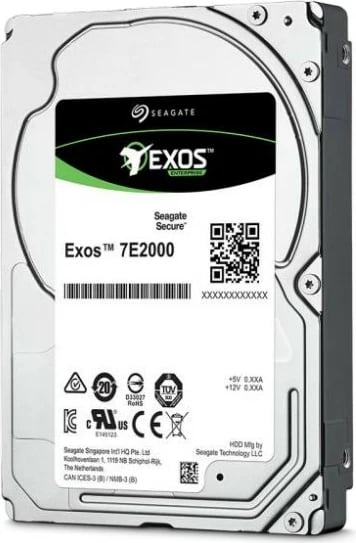Hard disk Seagate Enterprise Exos 7E2000, 2.05 TB, 7200 RPM, 2.5", SAS