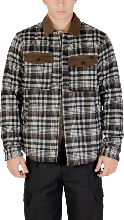 Këmishë Gianni Lupo meshkuj, gri