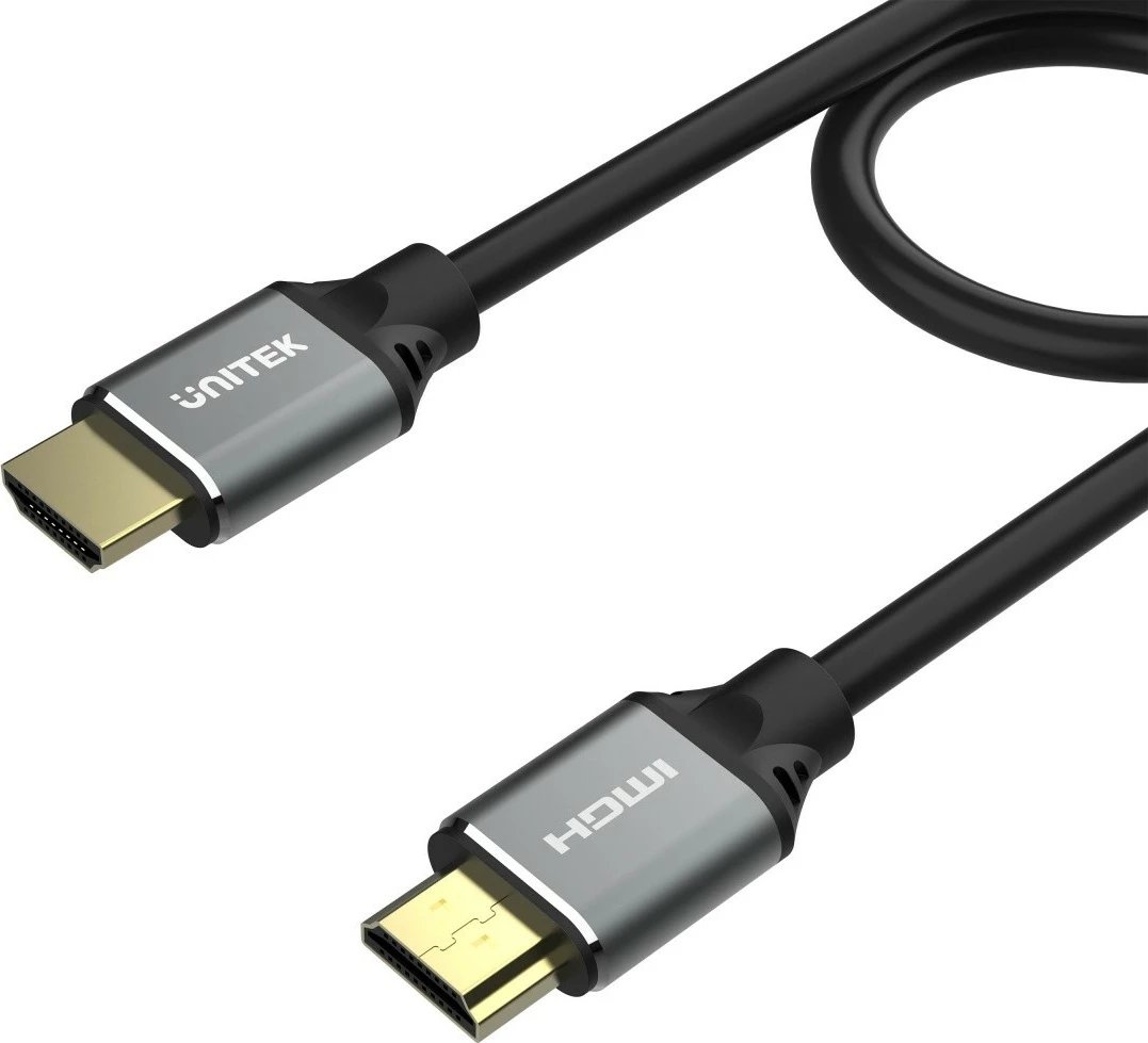 Kabllo HDMI Unitek C137W, 1.5m, v2.1, 8K, 4K@120Hz, e zezë