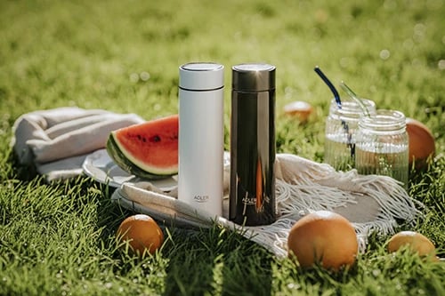 Termos, Adler AD 4506, ekran LED, 473 ml, e zezë