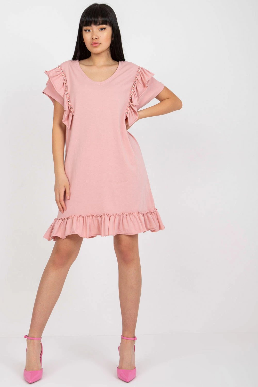 Fustan Fancy 166112, rozë