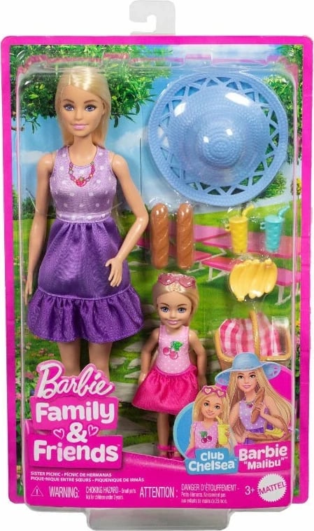 Lodra Barbie MATTEL, Set me 2 kukulla, Multikolor