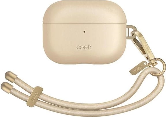 Mbështjellës UNIQ Coehl Haven për AirPods Pro 2, MagSafe, krem