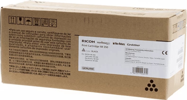Toner Ricoh IM 350 419082 9000 faqe standard, e zezë